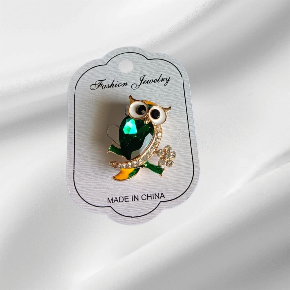 Owl Brooch